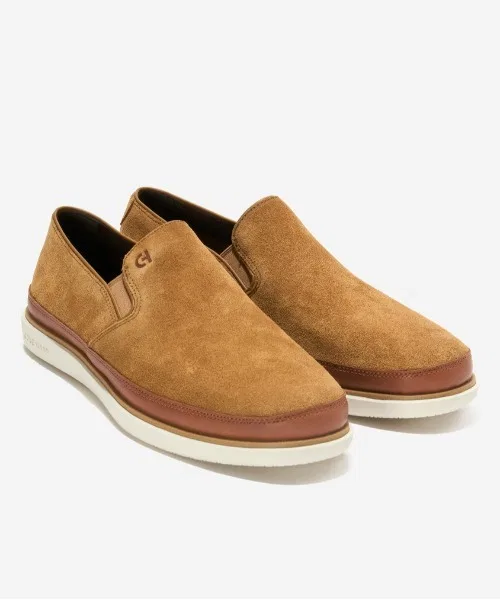 Мужские слипоны COLE HAAN GrandPro Strohpoint Twin Gore — фото 2