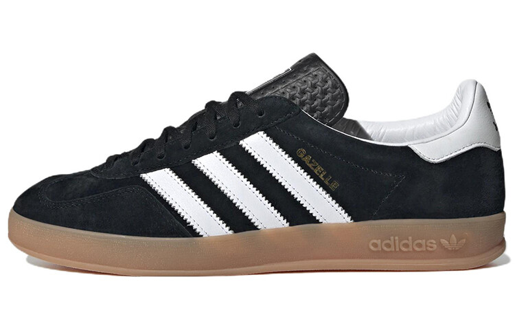 Adidas originals Gazelle Черный Белый Резинка