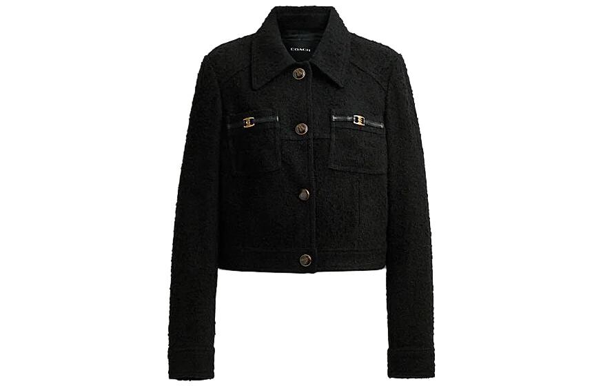 

COACH Женская куртка, цвет Black