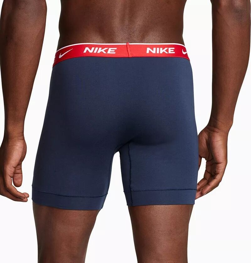 Мужские хлопковые боксеры-боксеры Nike Dri-FIT Essential — 3 пары — фото 3