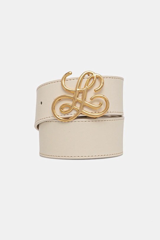 

Кожаный пояс danville Luisa Spagnoli, бежевый