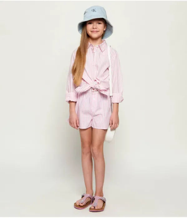Детские кожаные шлепанцы Gizeh Kids BS narrow fit Birkenstock, лавандовый — фото 2