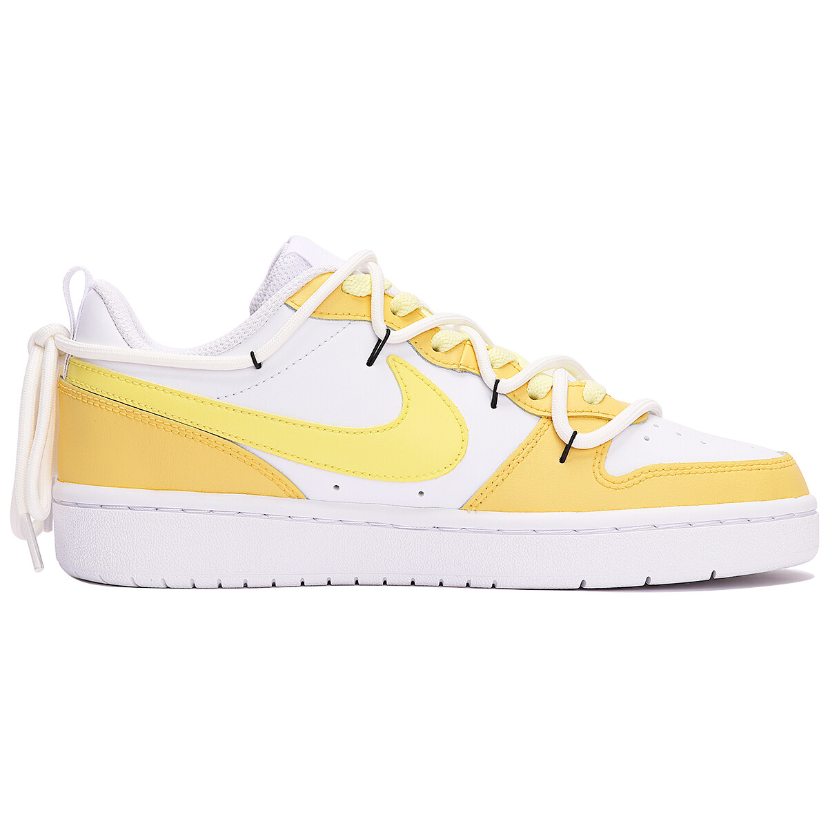 

Женские кроссовки для скейтбординга Nike Court Borough, White/Yellow