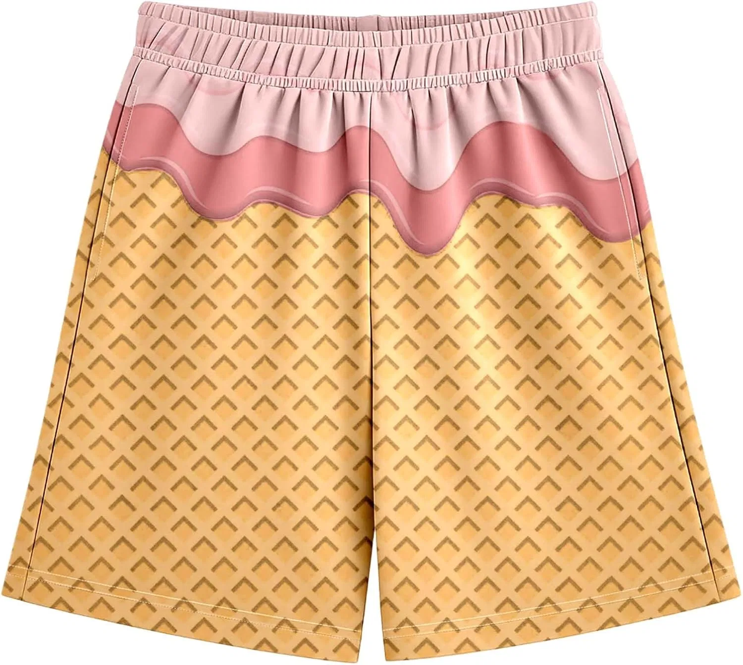 Шорты Active Shorts Ice Cream, светло-розовые — фото 3