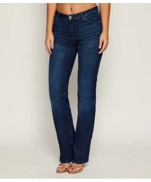 

Сексуальные джинсы Straight fit Guess Jeans, синий