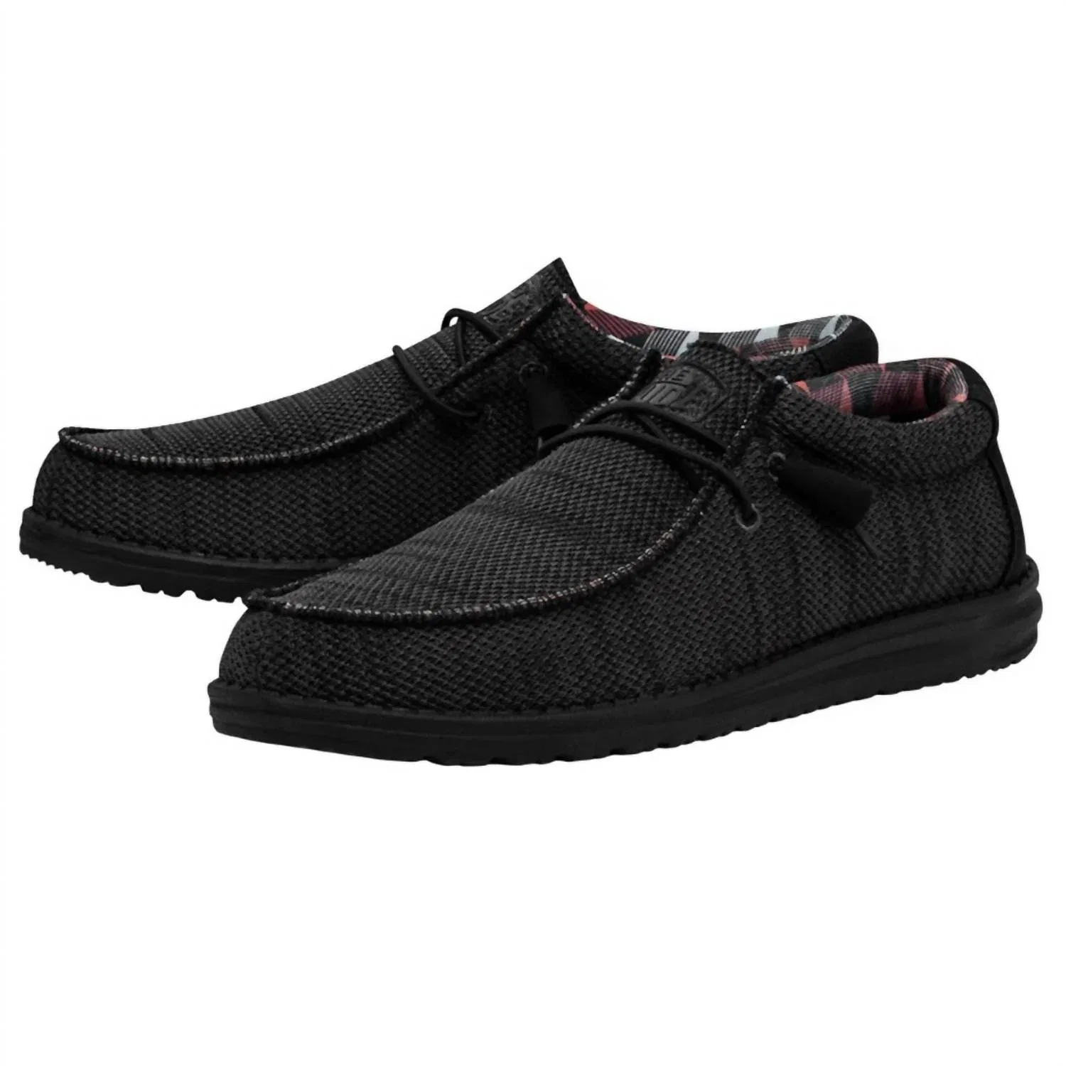 Hey Dude Мужские кроссовки Wally Sox, цвет черный (Jet Black) — фото 2