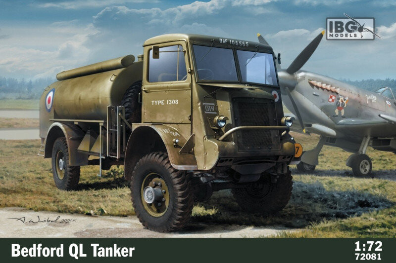 

Комплект модели танкера Bedford Ql 1/72 IBG Models