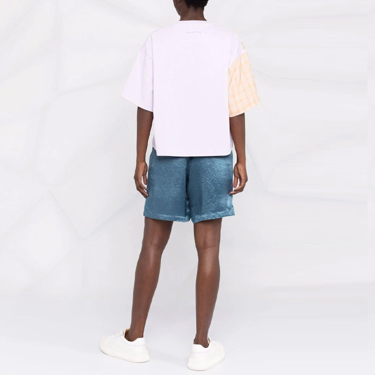 Футболка женская фиолетовая Acne Studios — фото 4