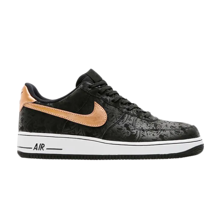 

Кроссовки Nike Air Force 1 Low '07 LV8 'Black', черный