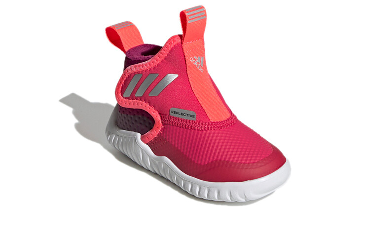 Кроссовки adidas Rapidazen C Toddler Shoes TD Mid-top Pink/White/Silver — фото 3