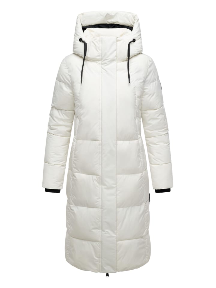 

Стеганое пальто Chumanii XVI цвета кремовый Marikoo