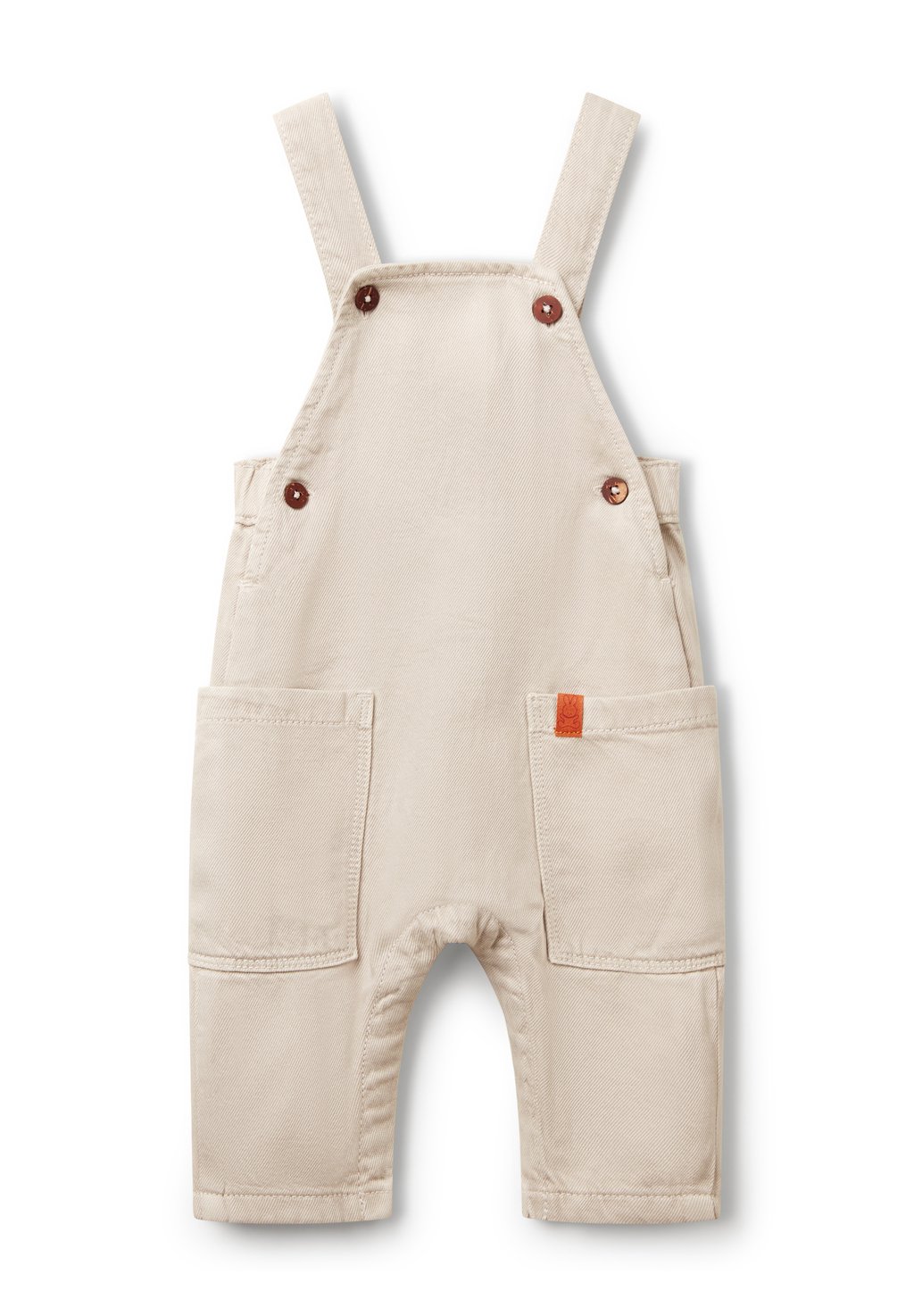 

Комбинезон FLOWY WITH POCKETS United Colors of Benetton, бежевый