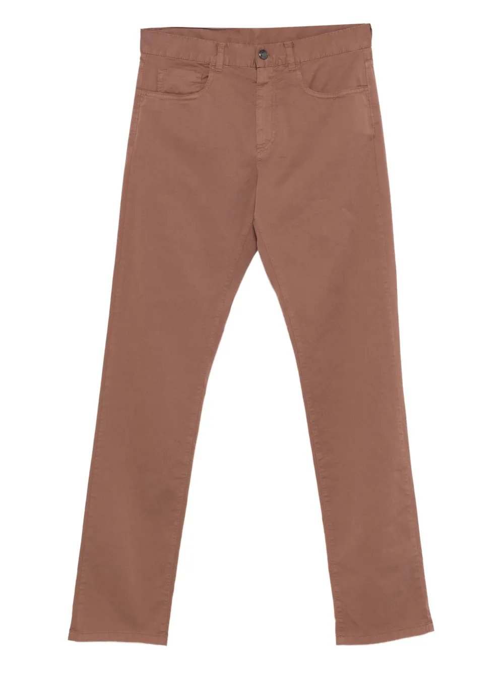 

Брюки с пятью карманами Canali, коричневый