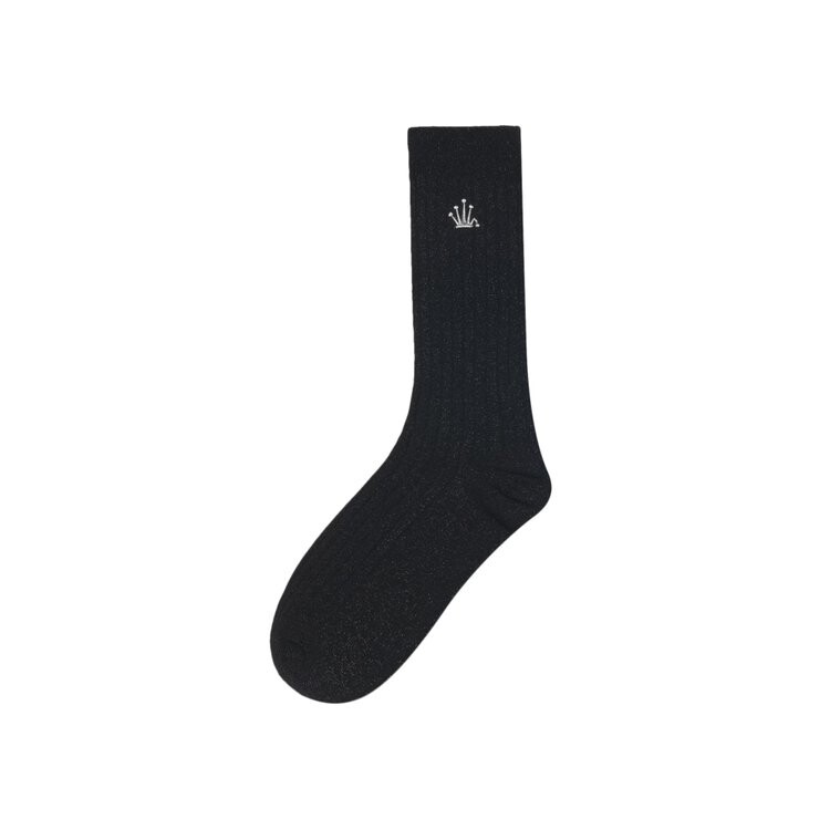 

Носки Stussy Metallic Crown Dress Sock, черный
