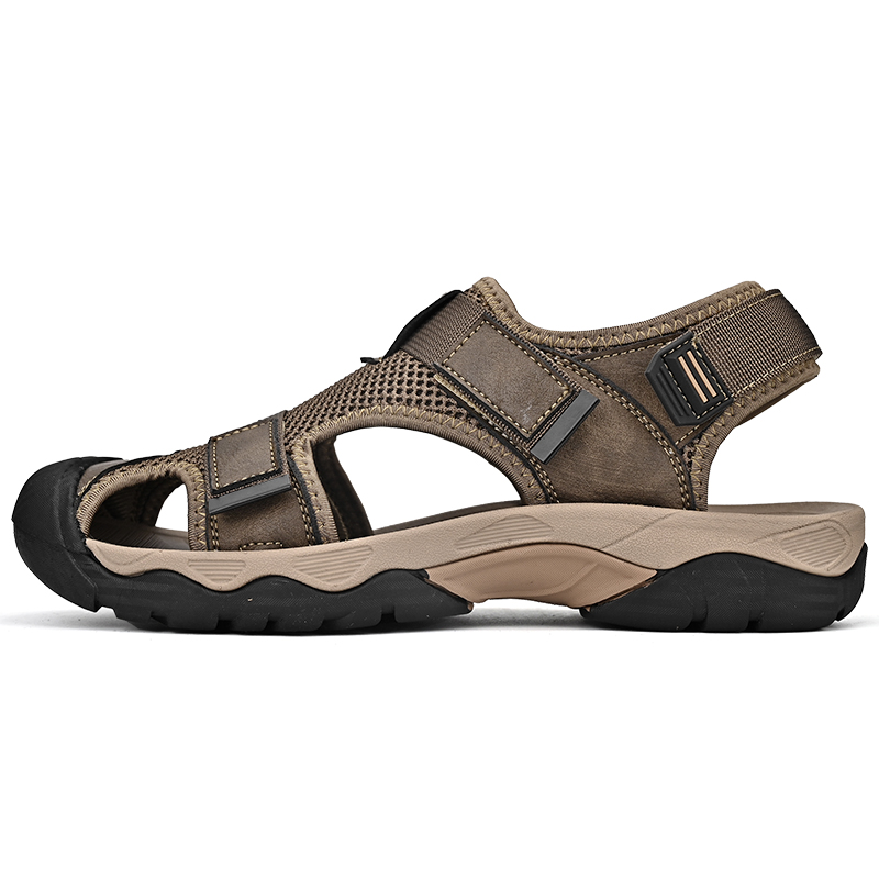 

Season Ram Пляжные сандалии больших размеров для мужчин — хаки, цвет Khaki