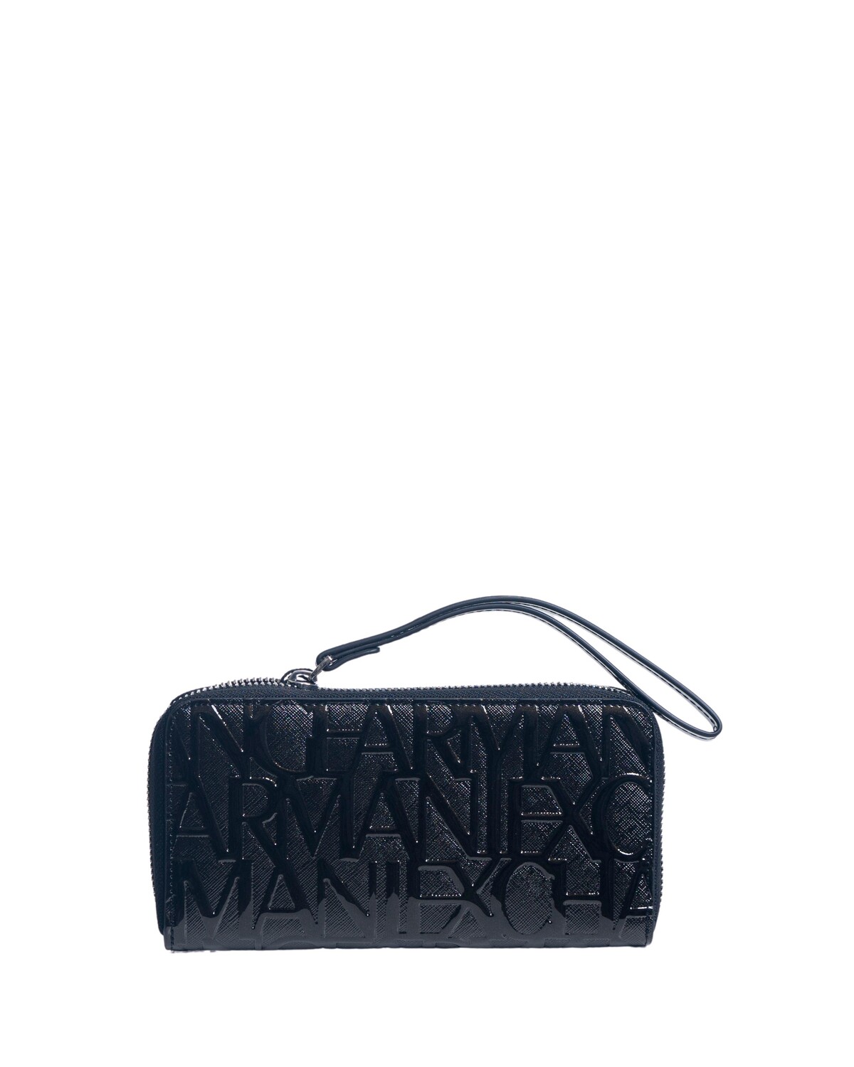 

Кошелек женский Armani Exchange на молнии, черный