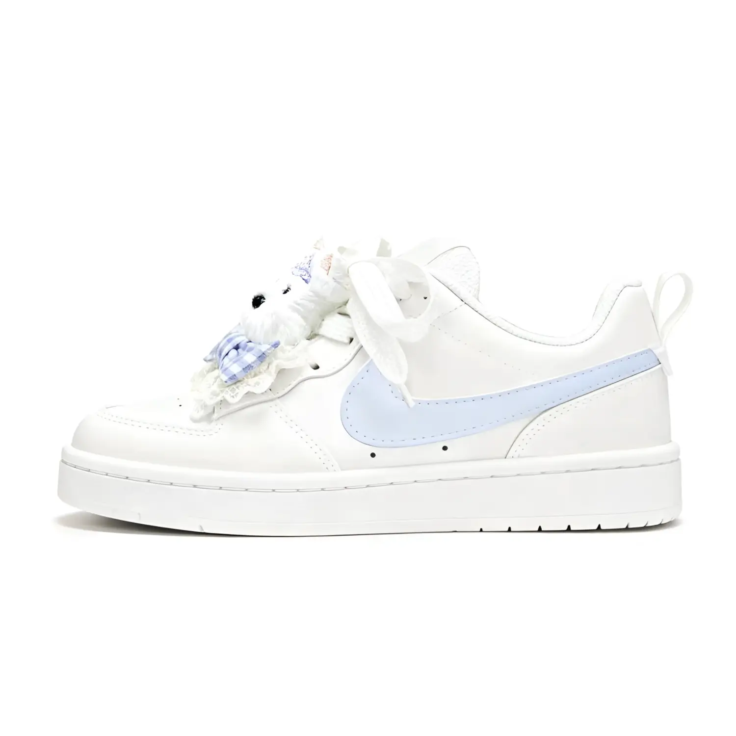 

Детские скейтерские кеды Court Borough Nike, белый