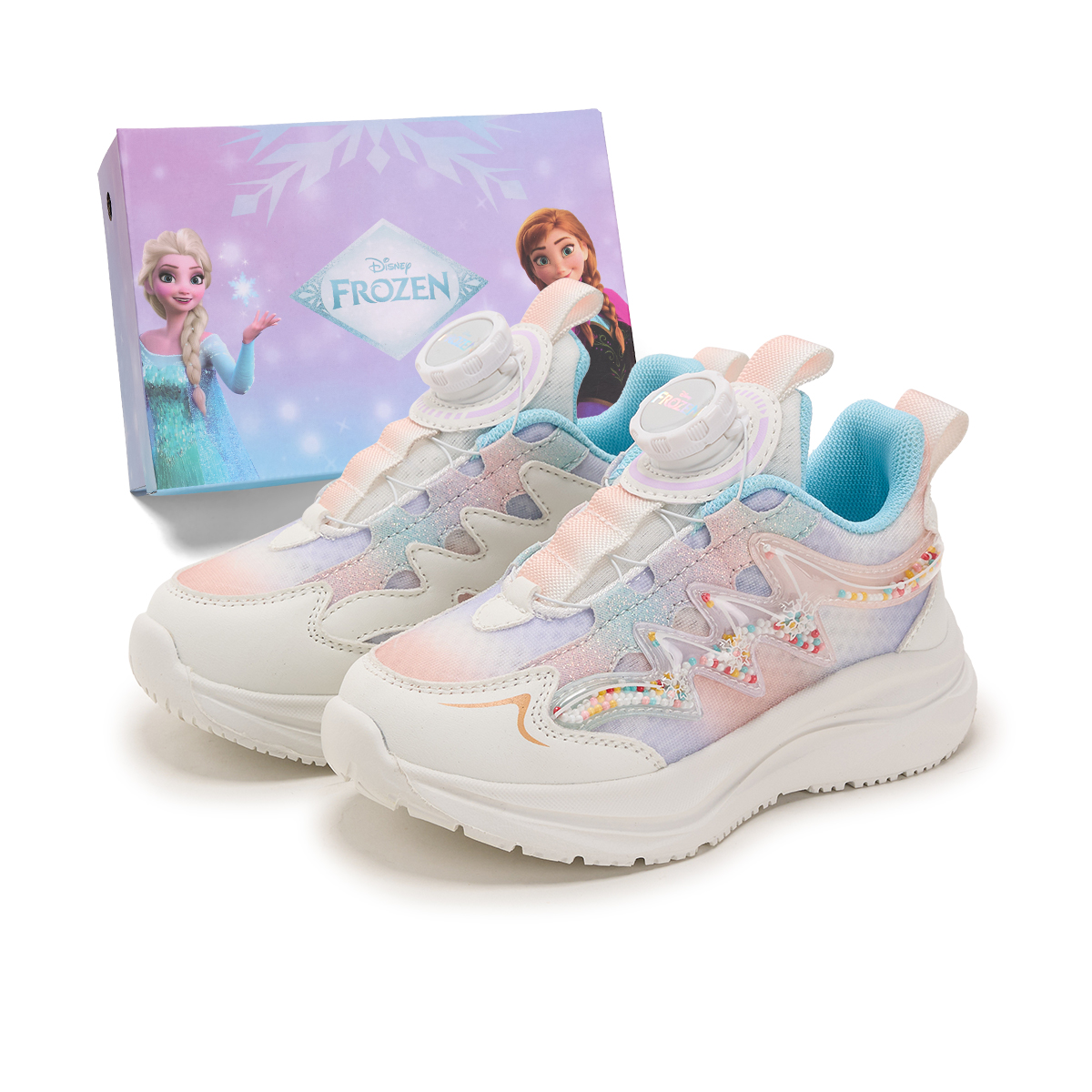 

Повседневная обувь Frozen Kids Disney, белый/розовый