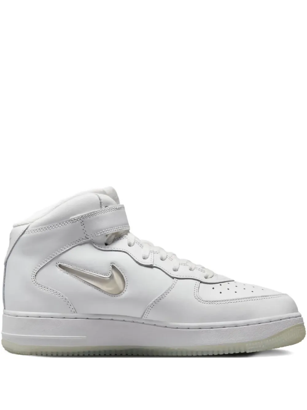 

Кроссовки Air Force 1 Mid '07 Color of the Month - Summit White Nike, белый