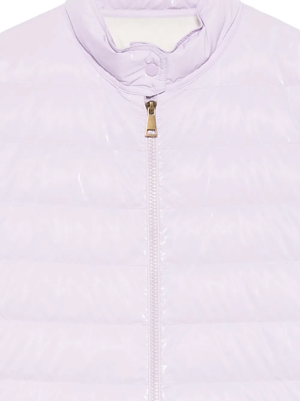 Стеганая куртка Moncler Enfant, фиолетовый — фото 3