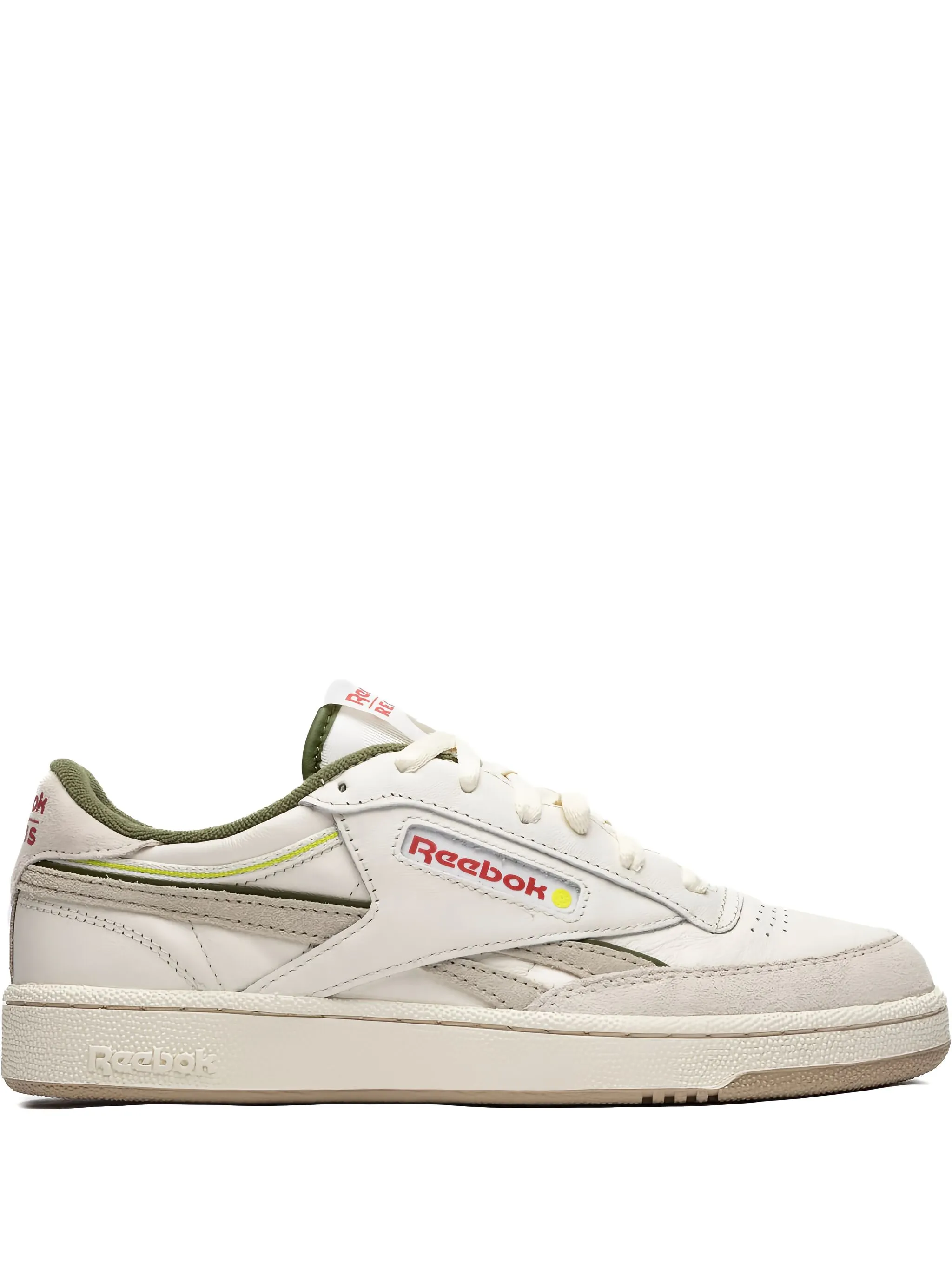 

Кроссовки Club C Revenge White/Beige/Green из коллаборации с Recess Reebok, белый