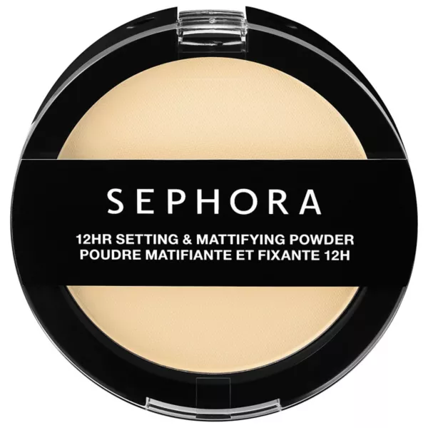

12-Часовая фиксирующая и матирующая компактная пудра Sephora Collection
