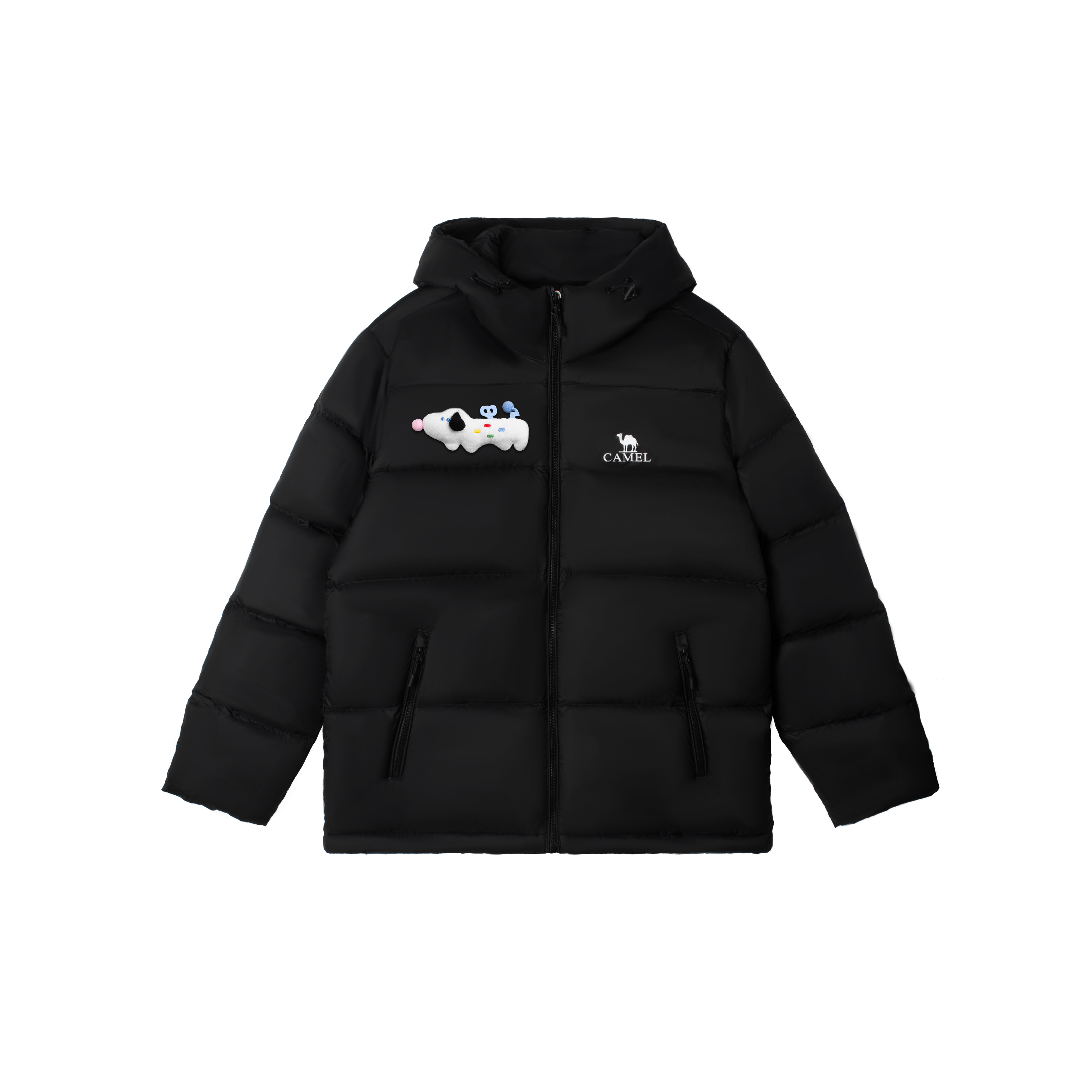 

Теплая куртка из флисовой коллекции Down Unisex CAMEL, phantom черный