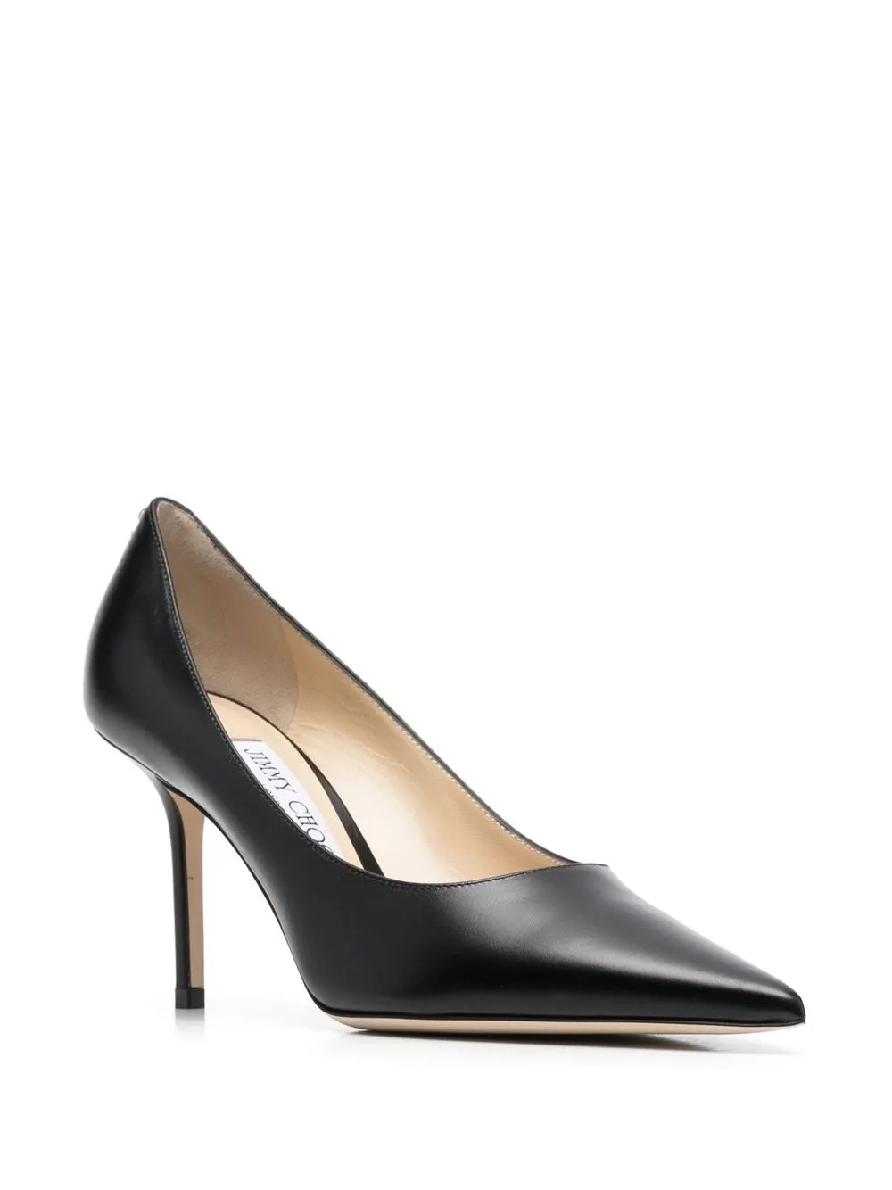 Туфли-лодочки Love 85 с заостренным носком JIMMY CHOO, черный — фото 2