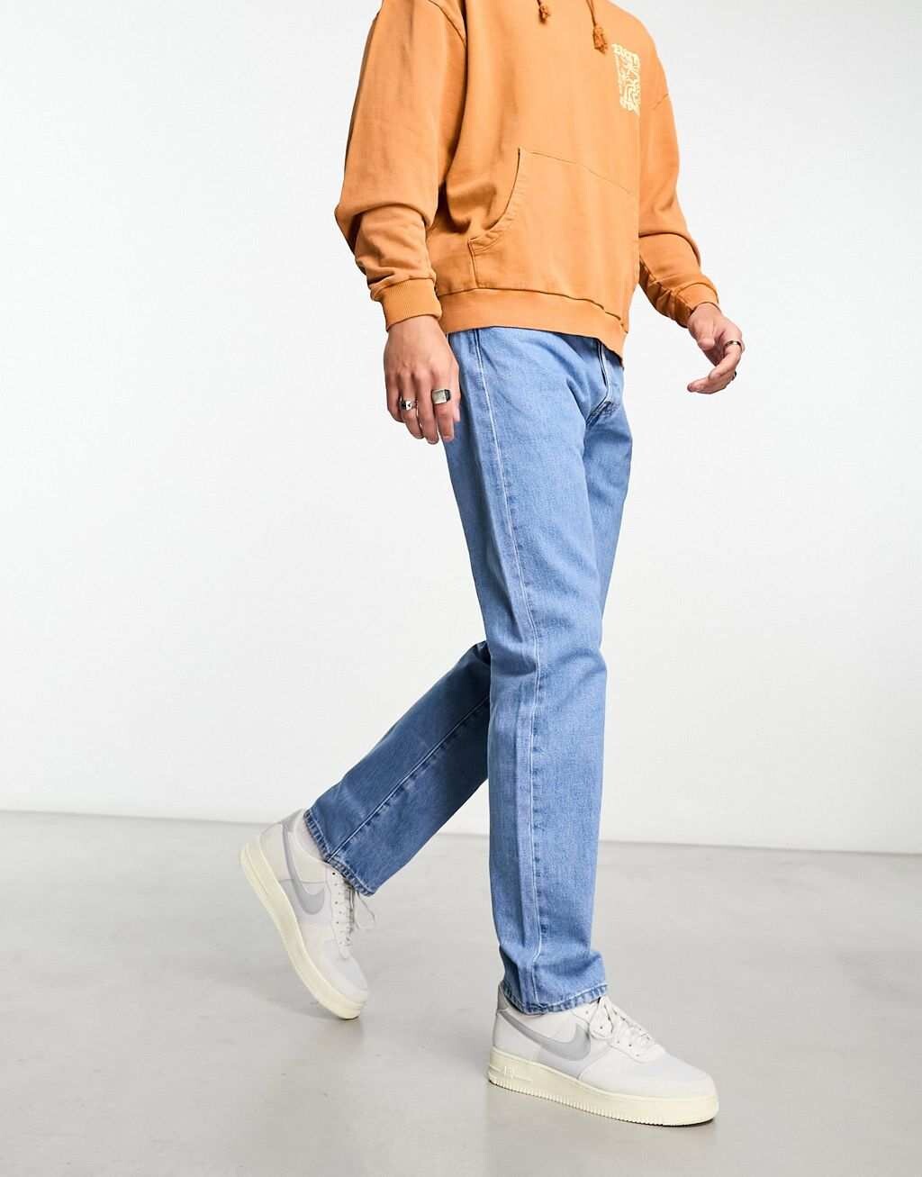 

Голубые оригинальные джинсы прямого кроя Levi's 501 '93