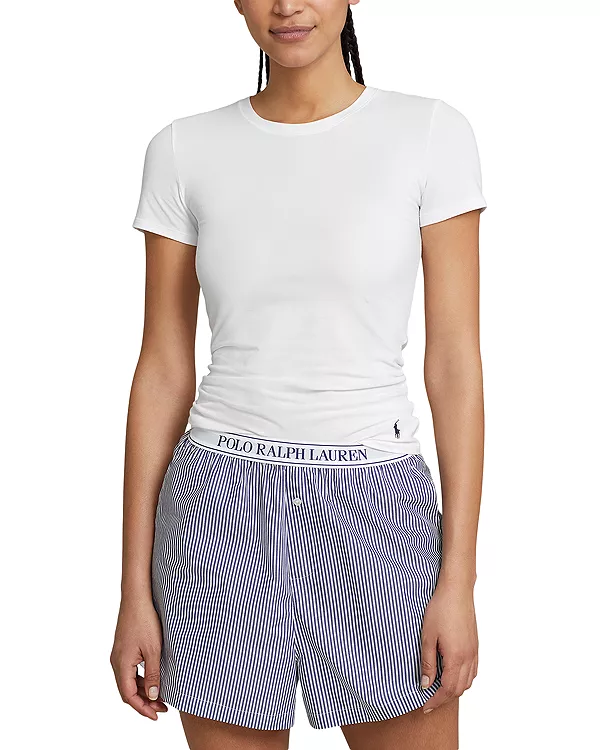 

Футболка с круглым вырезом Polo Ralph Lauren, белый