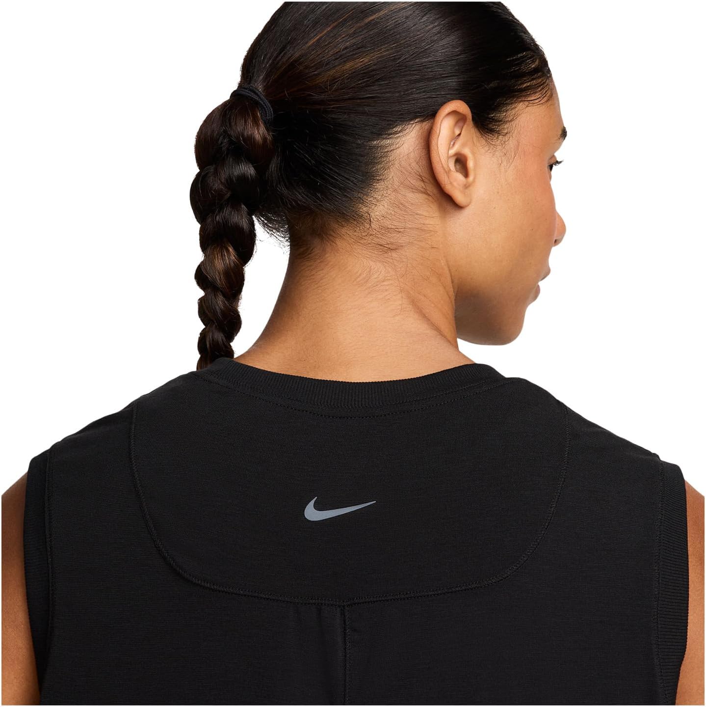 Топ Nike One Relaxed Dri-fit Tank Top, черный — фото 3
