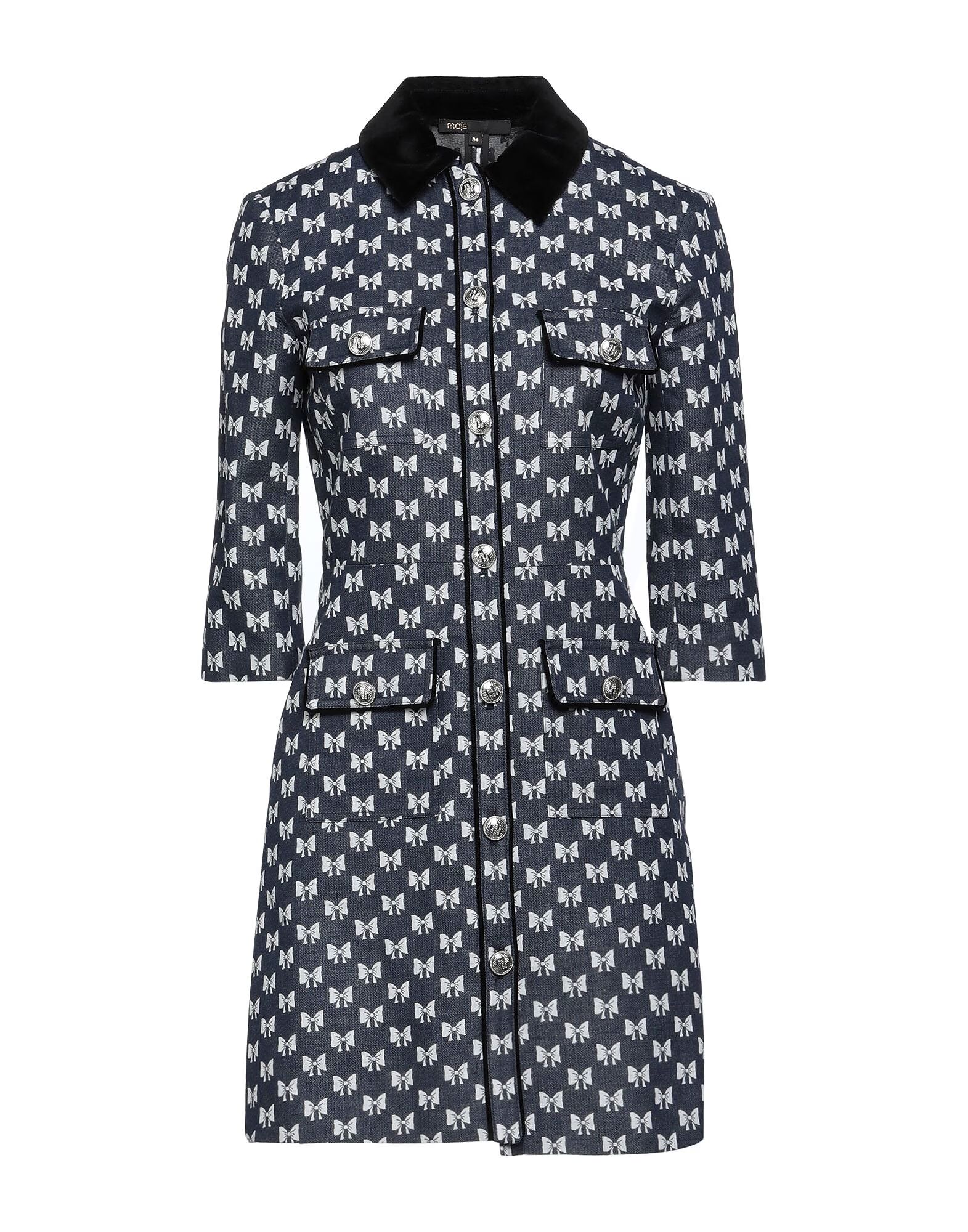 

Мини-платье Maje, полуночно-синий