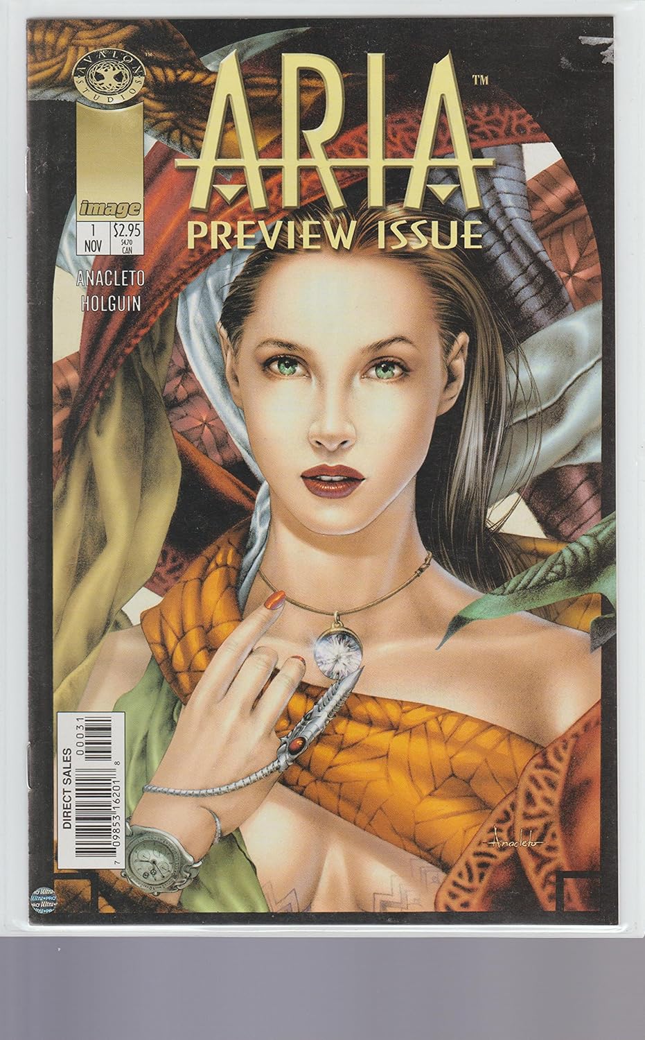 

Aria Preview Issue, Vol. 1 No. 1; Nov. 1998 (Image Comics (Avalon Studios))