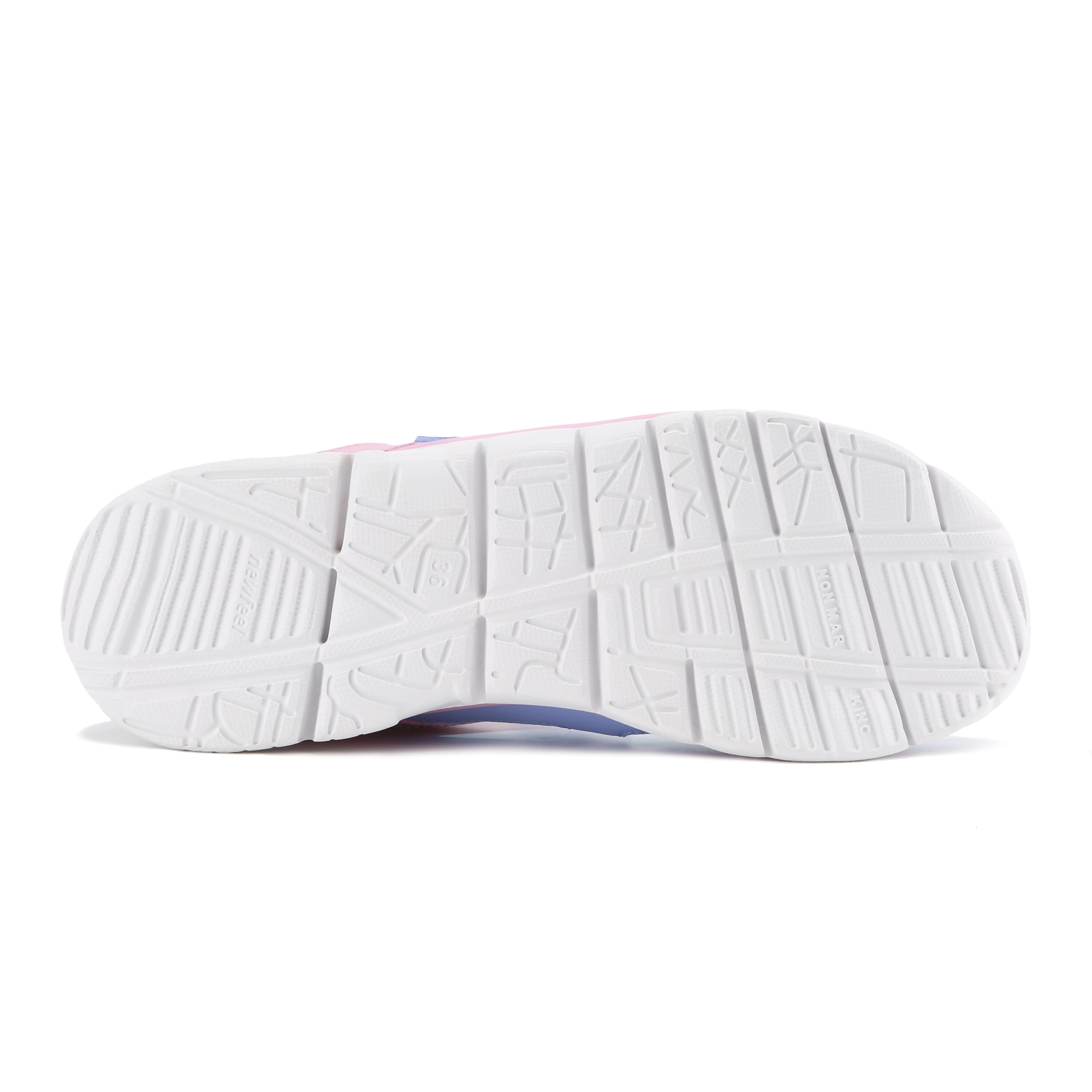 Детские спортивные кроссовки Newfeel ActiWalk 520 светло-фиолетовые — фото 3