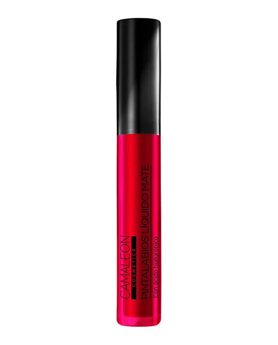 Жидкая матовая помада 8 мл Camaleon Cosmetics, Lm02 Rojo Carmín
