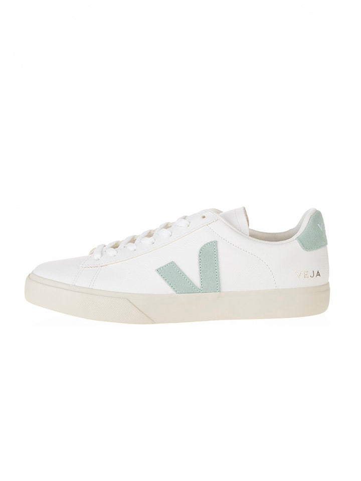 

Кроссовки на шнуровке Veja Leder-Sneakers Campo, цвет Weiß/Grün