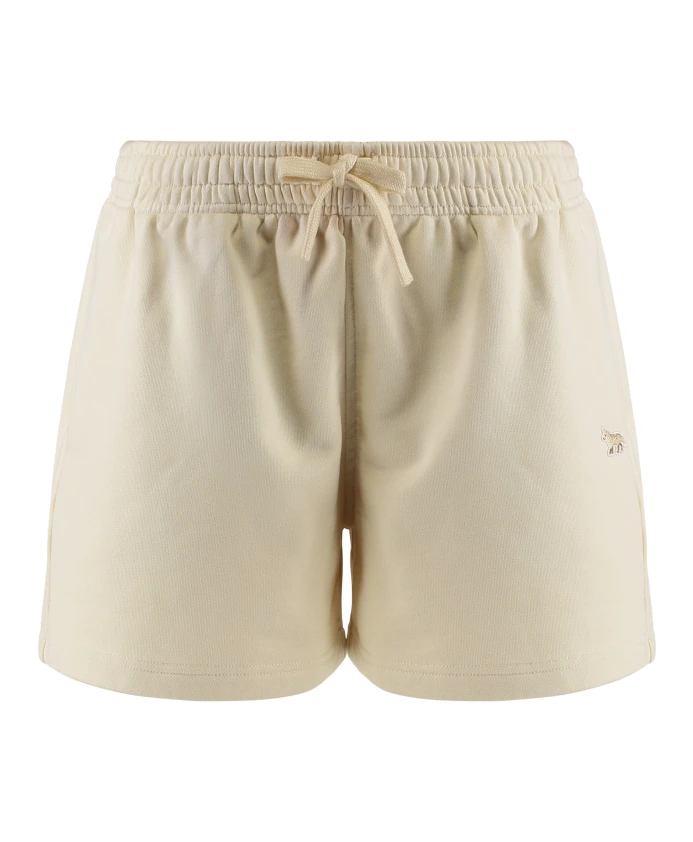 

Спортивные шорты с нашивкой в виде детеныша лисы Maison Kitsunã, бежевый