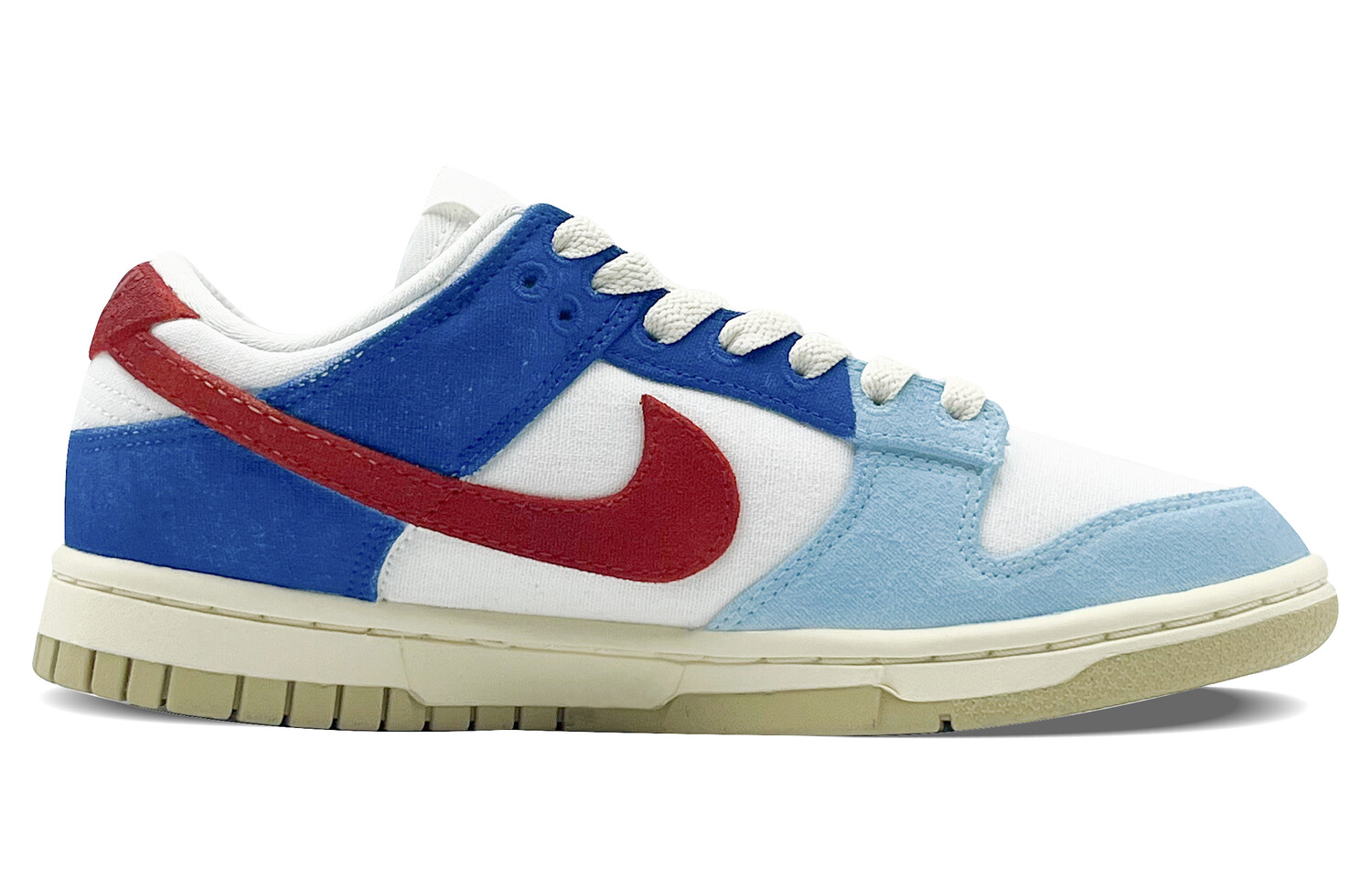 

Кроссовки Nike Dunk Skateboarding Shoes Women's Low-top Blue/Brown, синий