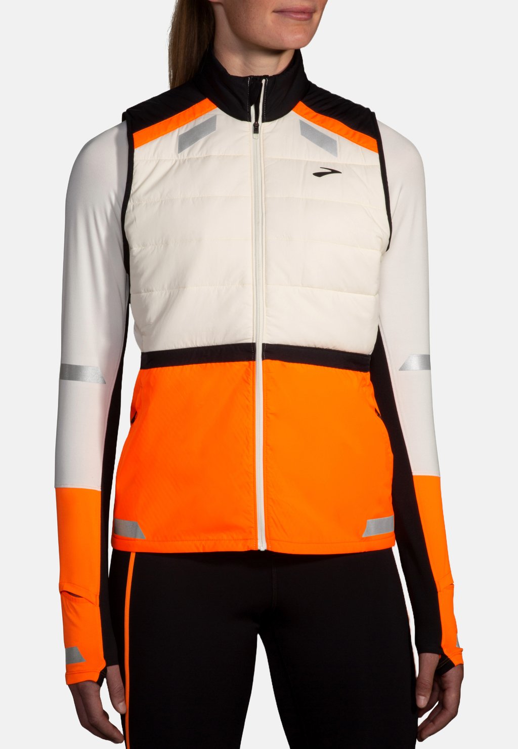 

Жилет RUN VISIBLE INSULATED 2.0 Brooks, бежевый
