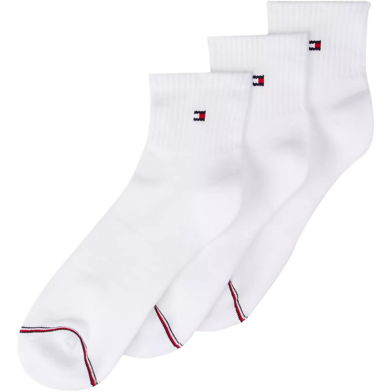 

Носки Crew, мужские, набор из 3 пар Tommy Hilfiger, 3 pack (белый)