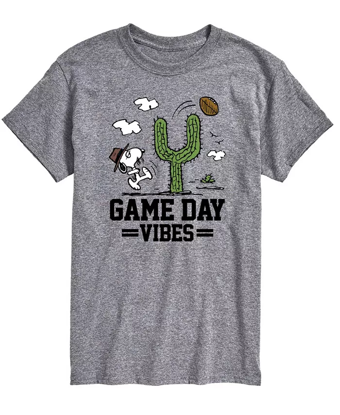 

Мужская футболка с коротким рукавом Snoopy Peanuts Core Airwaves, серый