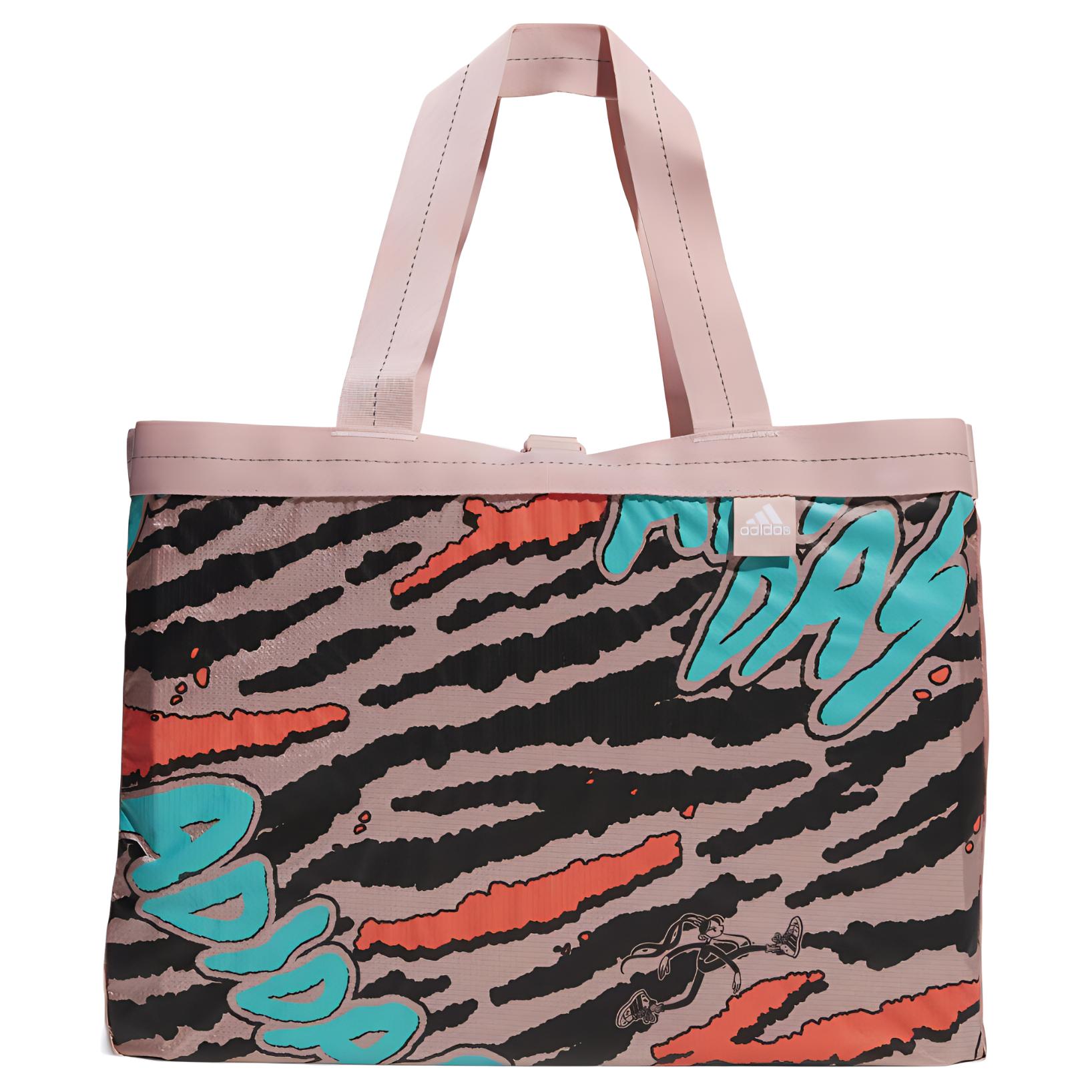 

Adidas Полиамидная сумка унисекс розовая