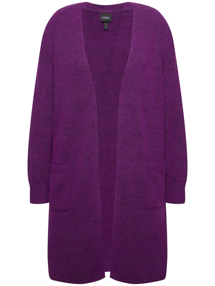 

Спортивная куртка Ulla Popken Strickjacke, цвет brombeere