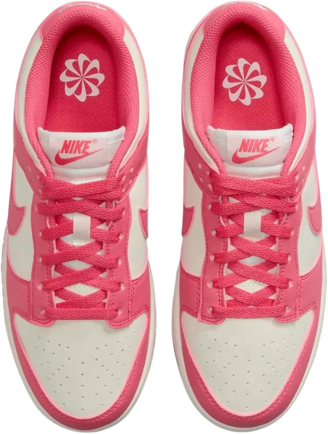 Женские кроссовки Nike Dunk Low, розовый — фото 4