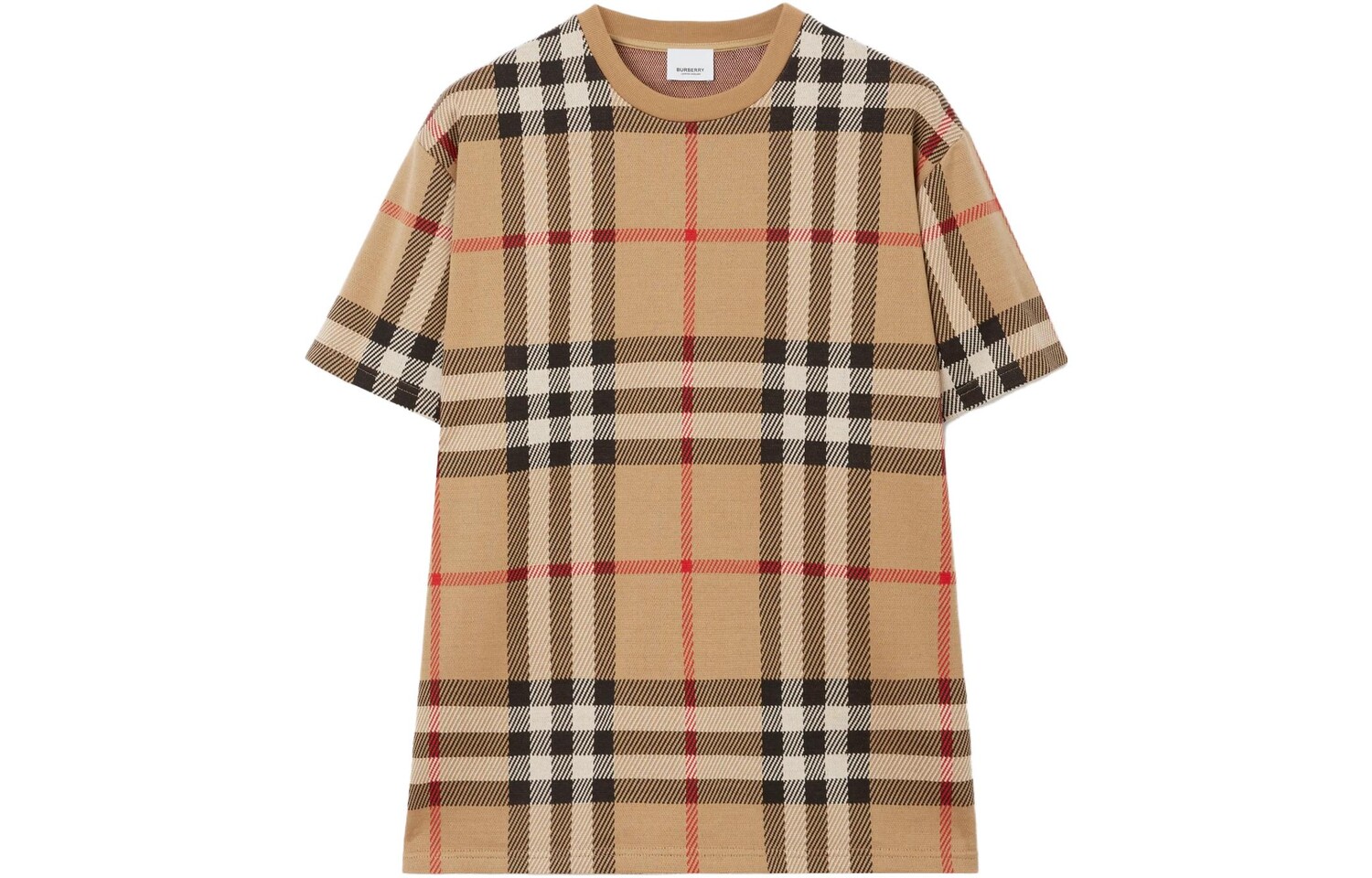 

Мужская футболка Burberry, цвет Beige