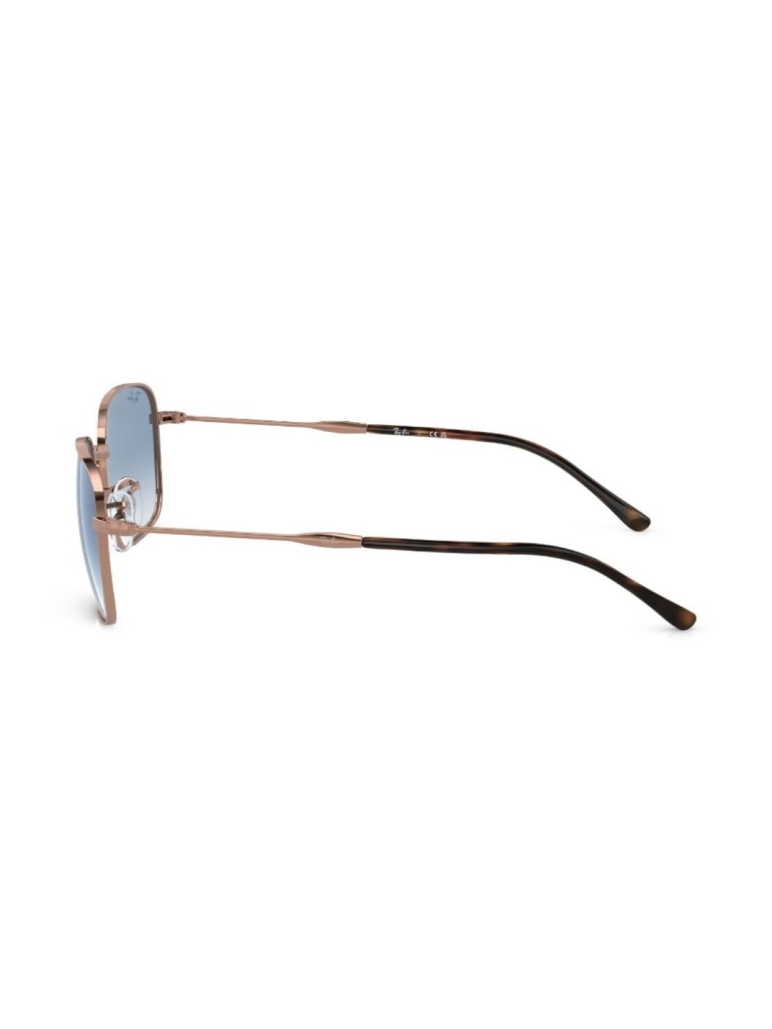 

Ray-Ban солнцезащитные очки в квадратной оправе с эффектом градиента, золотистый
