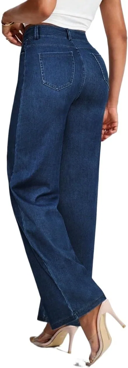 Джинсы свободные Baggy, Dark Wash