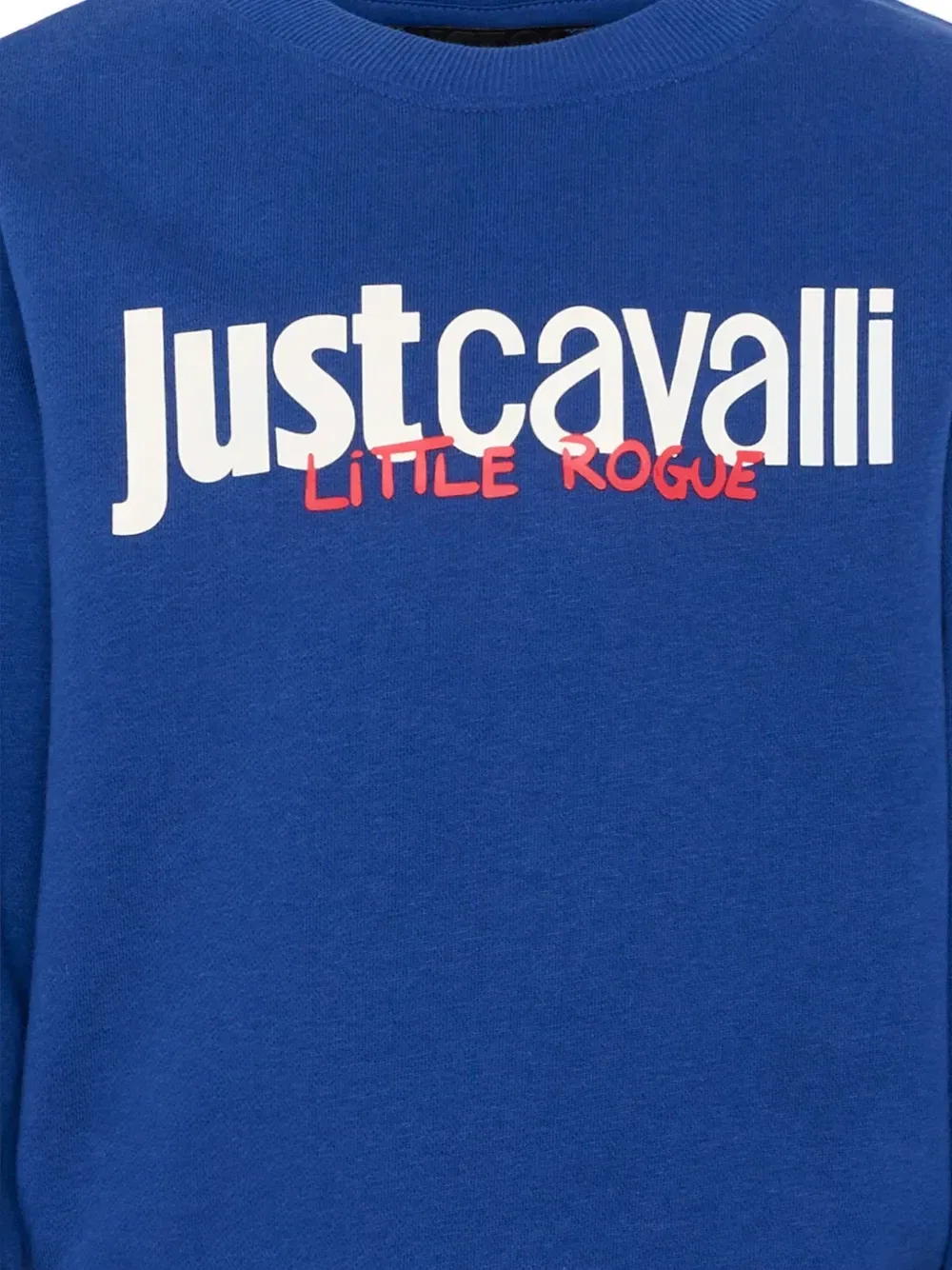Толстовка с круглым вырезом Just Cavalli Kids, синий — фото 3