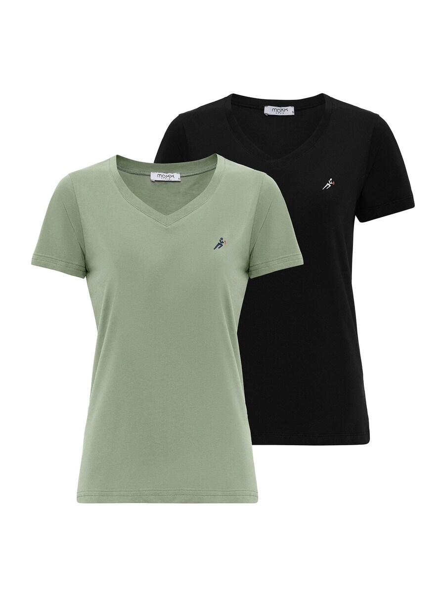 

Футболка Moxx Paris Shirt, цвет light green/black