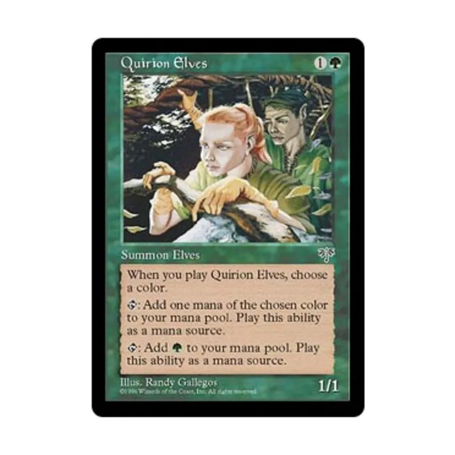 

CCG Квирионские эльфы (клавиша C), MTG - Mirage